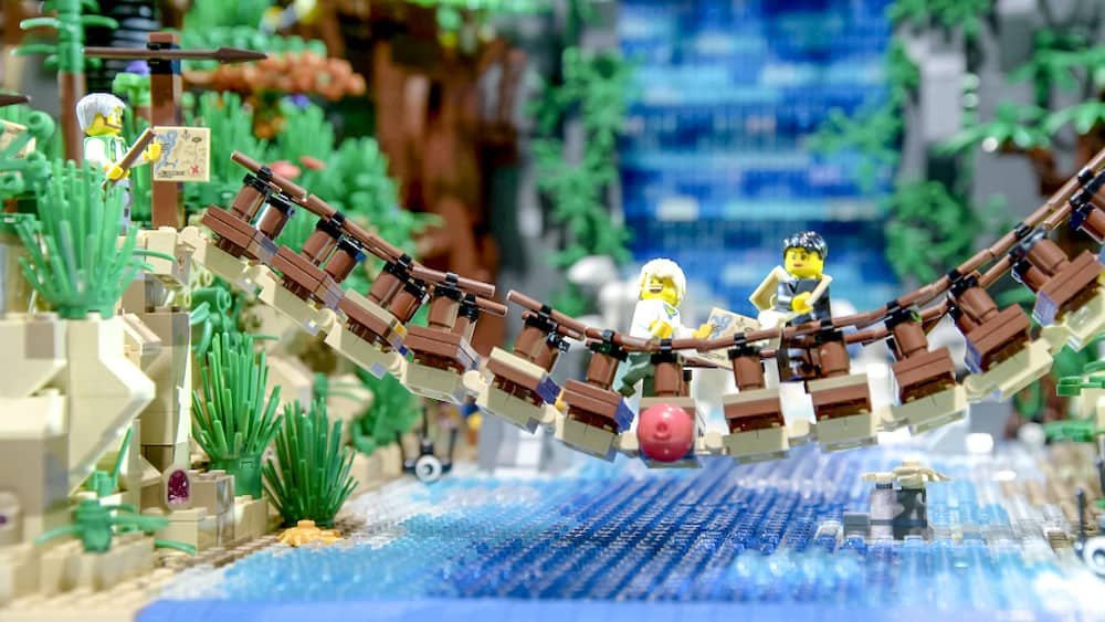 Bouwwerk uit finale LEGO Masters 2020 Nederland België