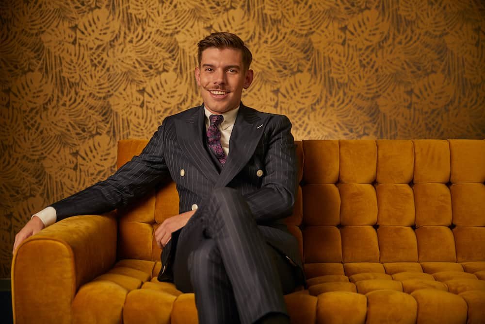Tommaso Bordoni (Jonge Wolven, VTM2) is founder van eigen merk luxe maatpakken Bordoni