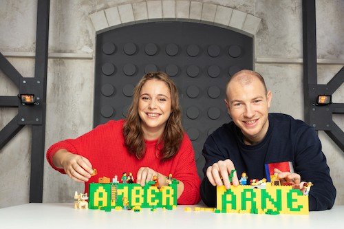 Vlaamse deelnemers tweede seizoen LEGO MASTERS: Amber en Arne