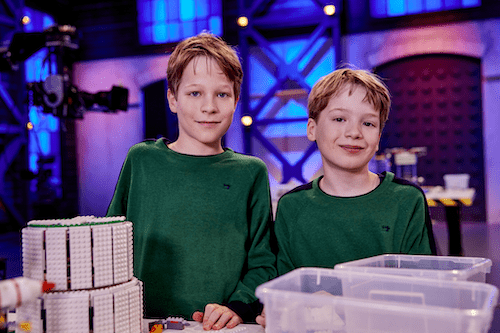 Thomas en Olivier doen mee aan Lego Masters Kids Special