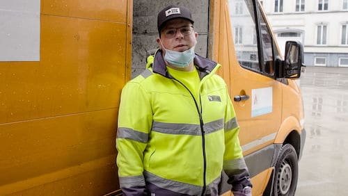 Kevin uit De Vuilste Jobs van Vlaanderen op VTM2